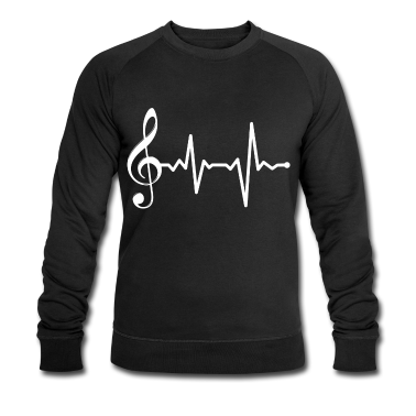 Musik LK Pullover - Herzschlag-Taste