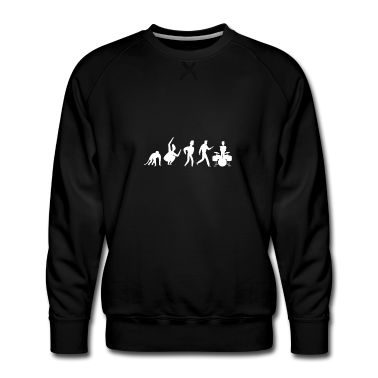 Musik LK Pullover - Evolution Musik Musiker Geschenk Schlagzeug