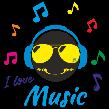 Motiv Ich mag Musik