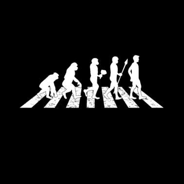 Motiv Lustiges evolution musik zebrastreifen