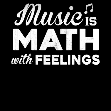 Motiv Musik ist Mathe mit Gefühl