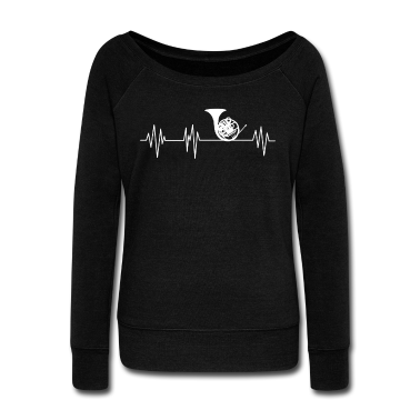 Musik LK Pullover - Herzschlag Waldhorn - Orchester Musiker Musik