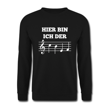 Musik LK Pullover - Hier bin ich der Chef!