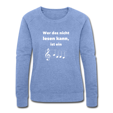 Musik LK Pullover - Wer das nicht lesen kann ist ein Affe Musik!