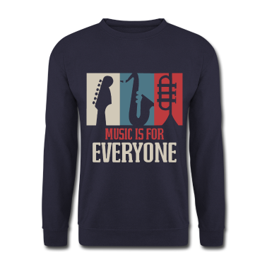 Musik LK Pullover - Musik Spruch