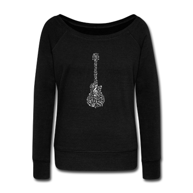 Musik LK Pullover - Gitarre mit Noten Notenschlüssel Musik Geschenk