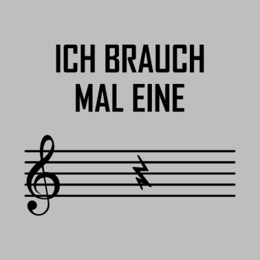 Motiv Musiker Spruch
