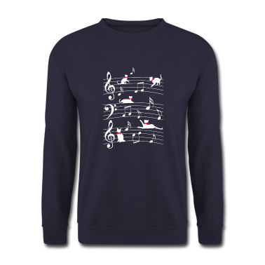 Musik LK Pullover - Süsse Katzenmusik