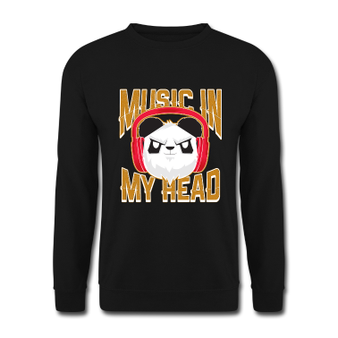 Musik LK Pullover - Musik Panda Kopfhörer