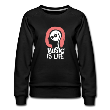 Musik LK Pullover - Musik ist Leben Shirt