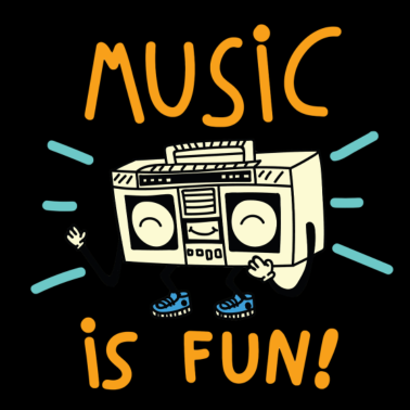 Motiv Musik ist Spaß
