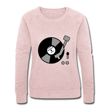 Musik LK Pullover - DJ Turntable Geschenkidee Vinyl Schallplatte Musik