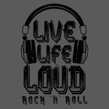 Motiv Rock And Roll Musik Kopfhörer Geschenk
