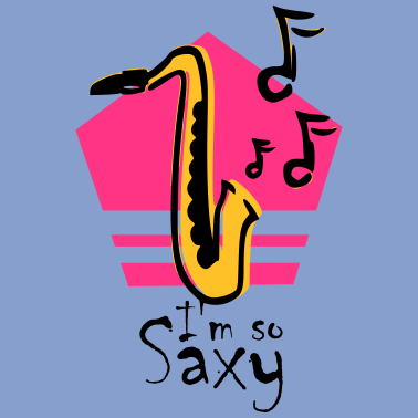 Motiv Saxofon Saxophon Musik Instrument Geschenk Idee