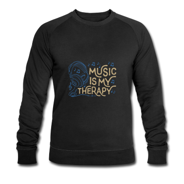 Musik LK Pullover - Die Musik ist meine Therapy Leben