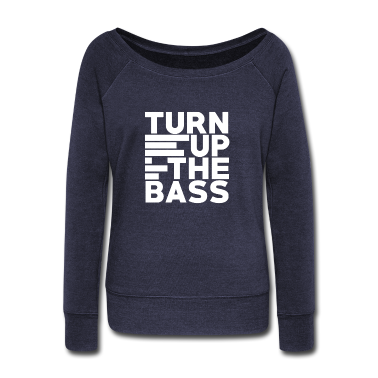 Musik LK Pullover - Musik Music Drum Bass Schlagzeug Turn up the Bass