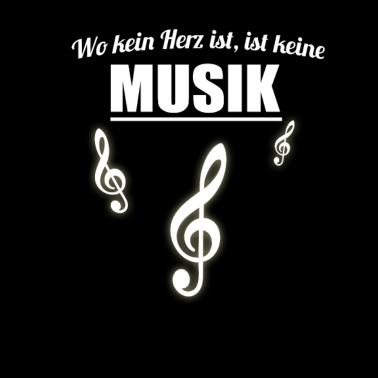 Motiv Musik - Wo kein Herz ist, ist keine Musik