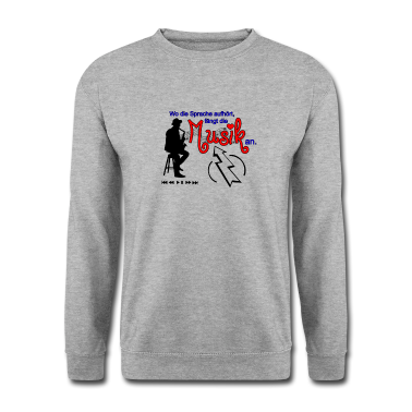 Musik LK Pullover - Musik machen, Musik hören, Musik, Musiker ♪