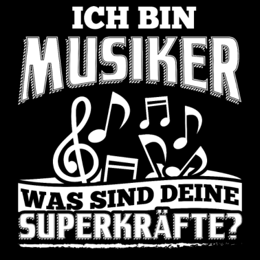 Motiv Lustiges Musiker Musik Shirt Ich Bin Musiker