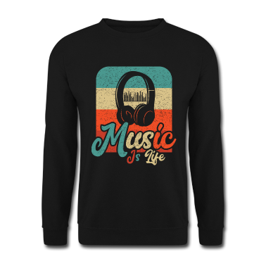 Musik LK Pullover - Musik ist Leben | Musiker