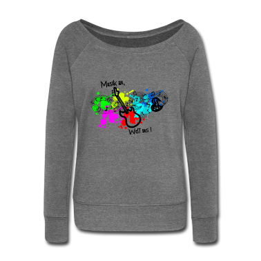 Musik LK Pullover - Musik - Musik hören - Musik an, Welt aus!