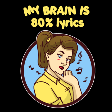 Motiv Musik Liebhaber Nerd Ohrwurm Leben Geschenkidee