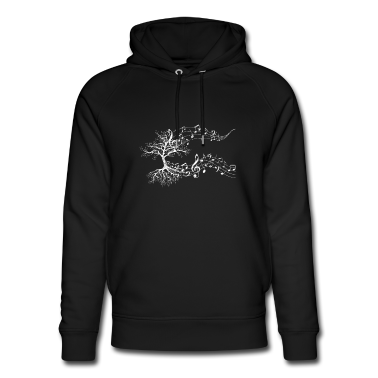 Musik LK Hoodie - Musik Baum Notenschlüssel Musik Noten Dur Moll