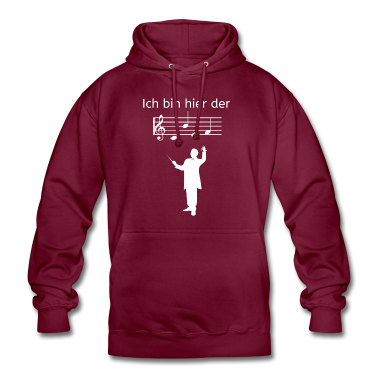 Musik LK Hoodie - Ich bin hier der Chef Geschenk Dirigent Chorleiter