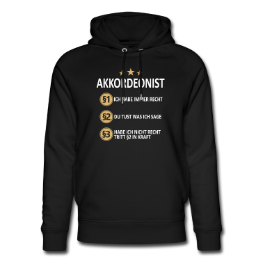 Musik LK Hoodie - Akkordeon Ziehharmonika Instrument Musik Spruch