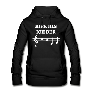 Musik LK Hoodie - Hier bin ich der Chef!