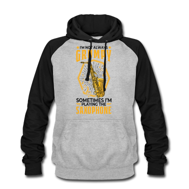 Musik LK Hoodie - Saxophon Jazzmusik Saxophonspieler Saxophonist