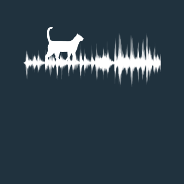 Motiv DJ Katze Frequenz Musik Bass