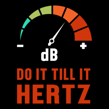 Motiv Hertz Toningenieur Audio Musik Beruf Geschenk