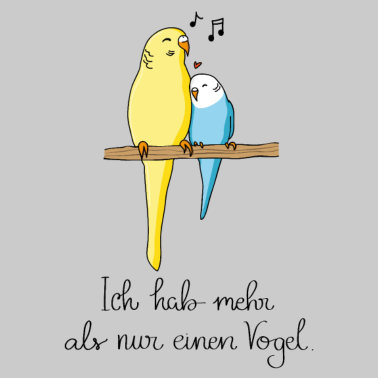 Motiv Vogel Wellensittich Lustiger Spruch Geschenk