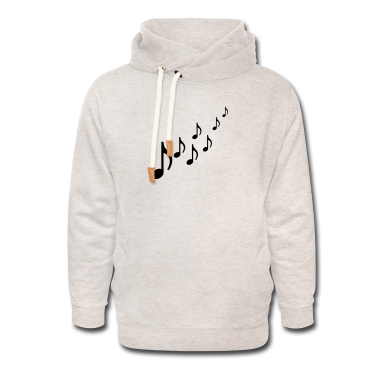Musik LK Hoodie - Musiker Noten Aufsteigend