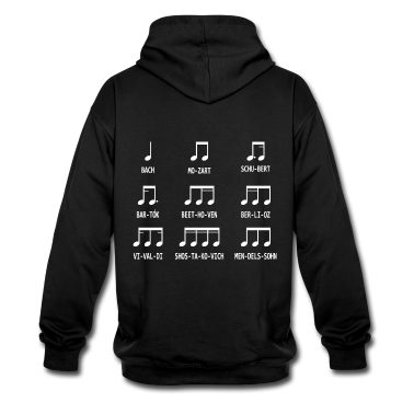 Musik LK Hoodie - Musik Noten Komponisten