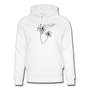 Musik LK Hoodie - Noten Musik Pusteblume Löwenzahn Natur Geschenk