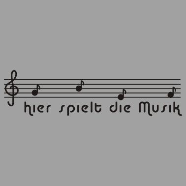 Motiv hier spielt die musik