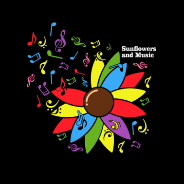 Motiv Blume Sonnenblume Musik Musiker Gärtnerin Gärtner