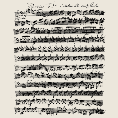 Motiv Bach Partita Für Violine E-Dur Preludio