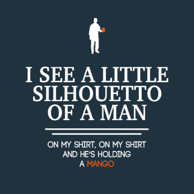 Motiv I see a little Silhouetto of a man