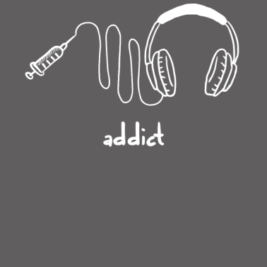 Motiv Music addict - Musik - Sound - Geschenk