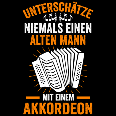 Motiv Akkordeon Opa Klassische Musik Papa Musiker