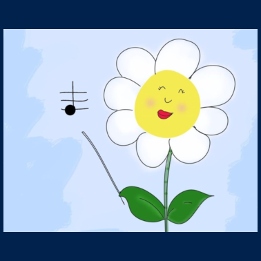 Motiv Ein Gänseblümchen