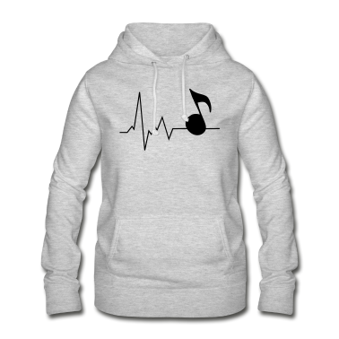 Musik LK Hoodie - herzschlag musik