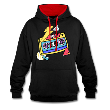 Musik LK Hoodie - Kassette Musik 80s Geschenk Pop Style