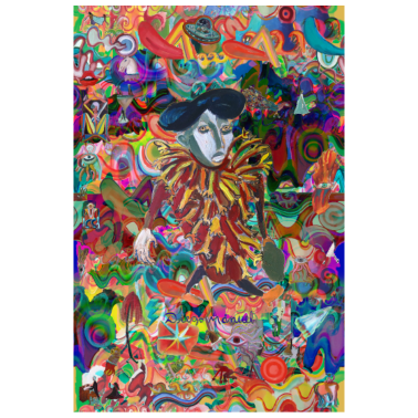 Motiv Graffiti 2021 Wandteppich 48