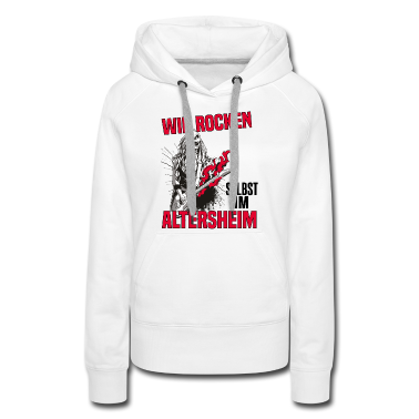 Musik LK Hoodie - Wir rocken noch im Altersheim Rentner
