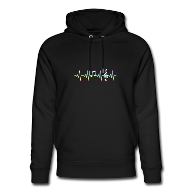 Musik LK Hoodie - Musik Herzschlag