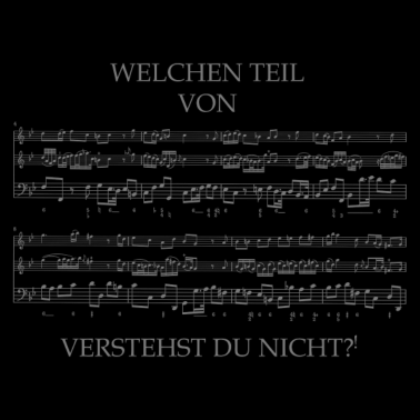 Motiv Welchen Teil von, verstehst du nicht?